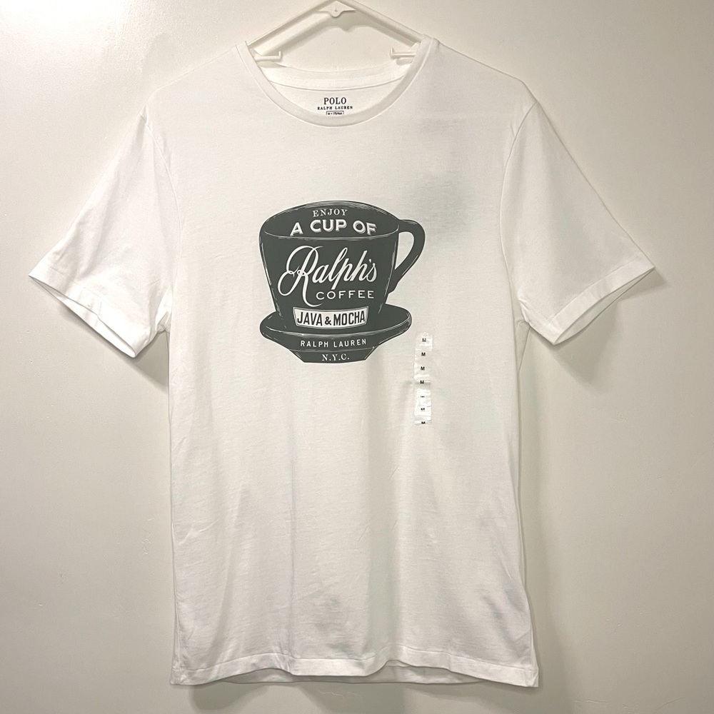 Polo Ralph Lauren Ralph’s Coffee T-Shirt Size MEDIUM M